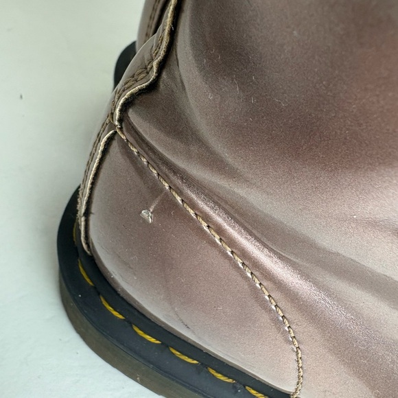Dr. Martens 1460 Vegan Rose Gold Boots size 7 - Picture 3 of 10